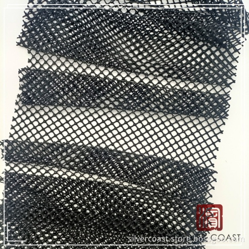 En dentelle de crochet en polyester pur p / d textile avec strass